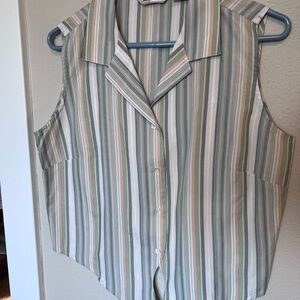 Tommy Bahama Multicolor Striped Button-Down Shirt